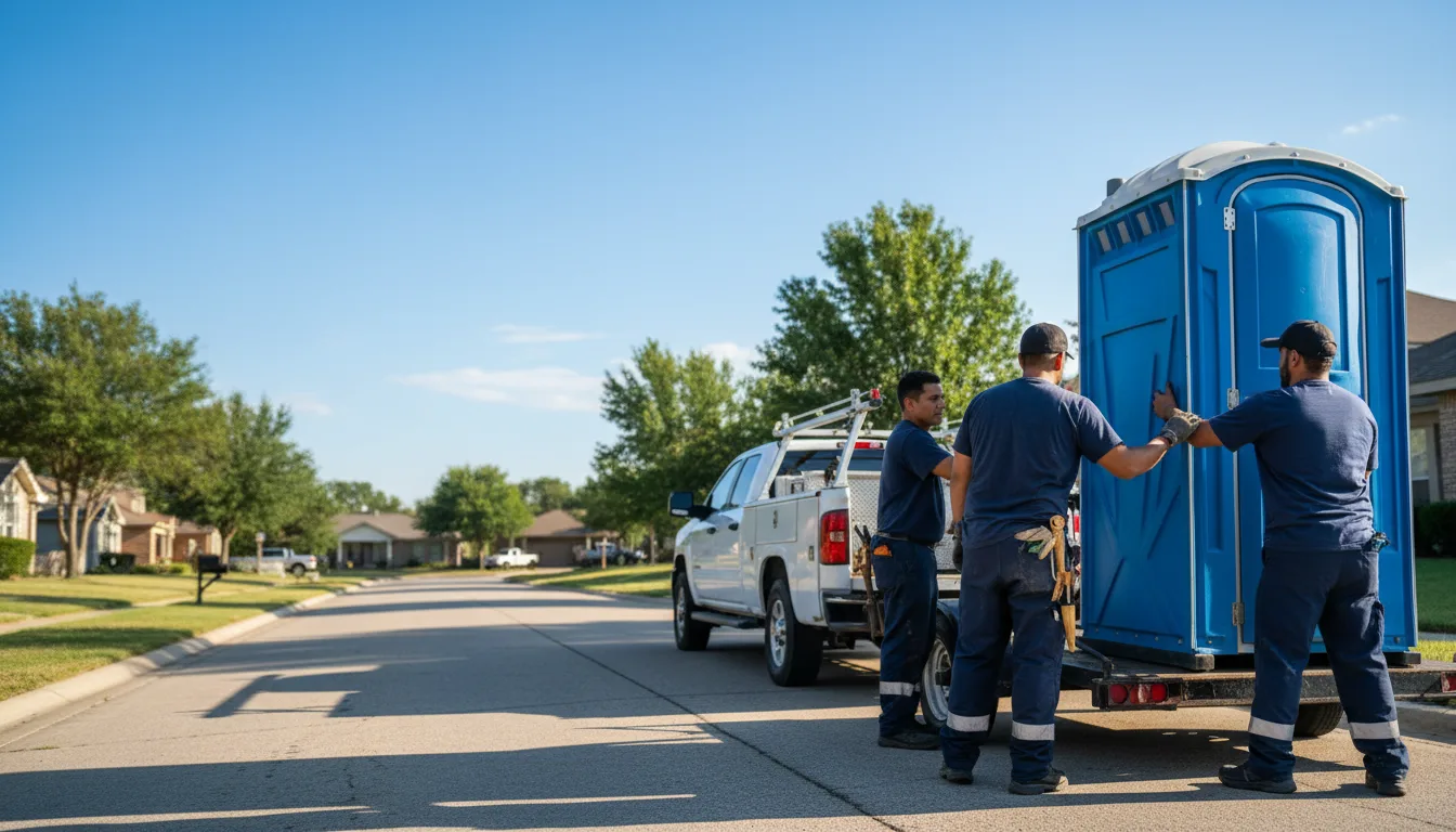 Portable Toilet Rental in Eureka, IL near me